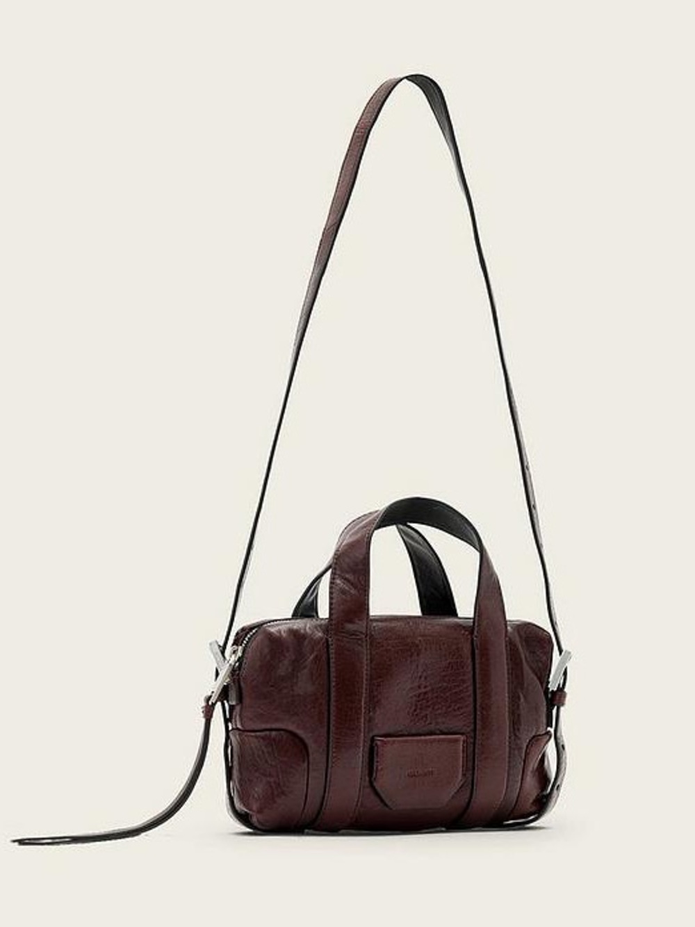 ALL SAINTS | Ares Compact Leather Cross Body - Picture 13 of 14